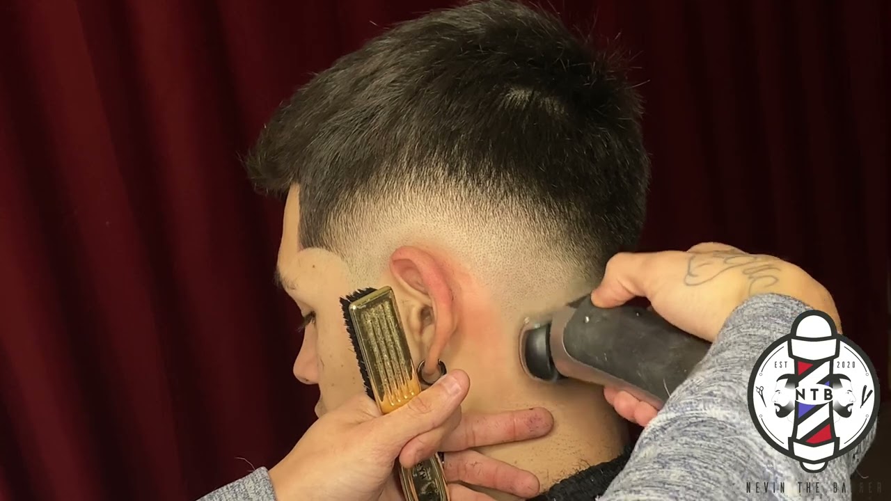 Средний переход с чашками C | Учебное пособие для парикмахера💈