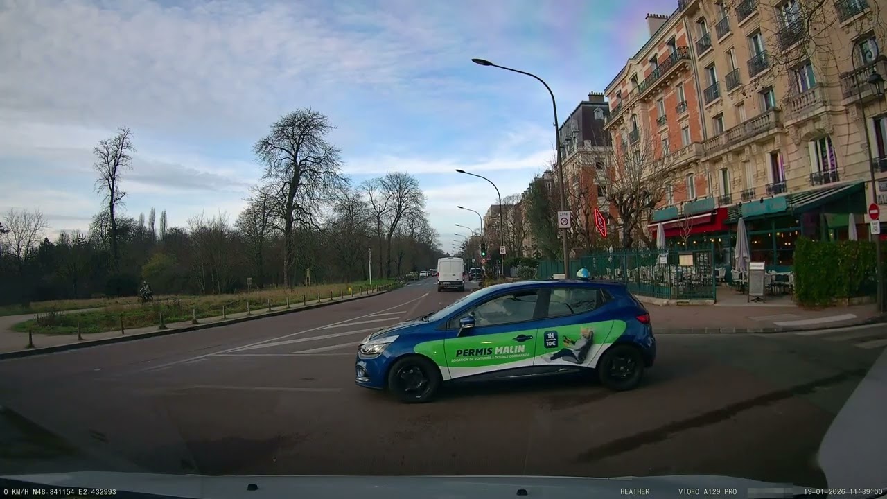 [Dashcam 4K] #15 St Maurice - St Mandé 94