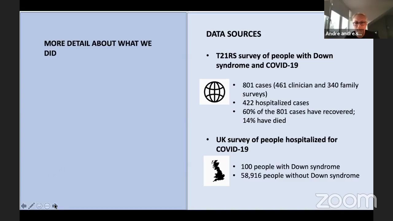 Research Chat: Dr Andre Strydom Prof Lakhanpaul COVID -19 & Down Syndrome Trisomy 21 Research