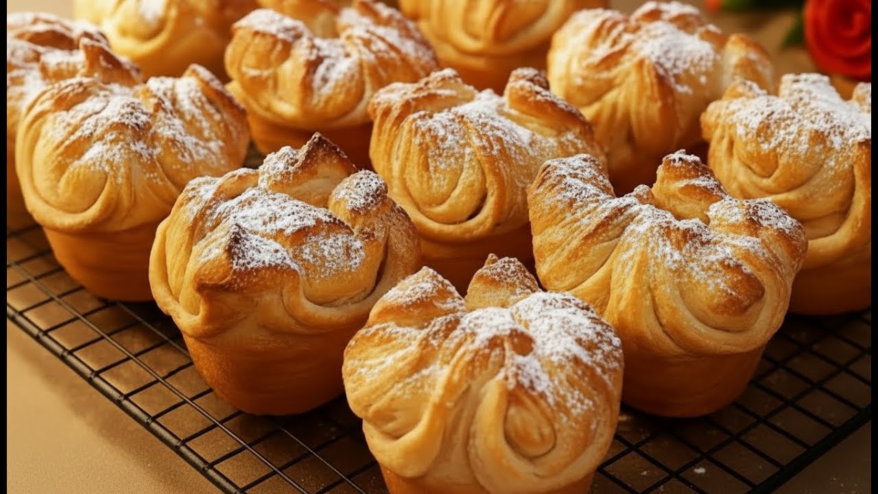 Blätterteigmuffins! Zauberei in wenigen Minuten!