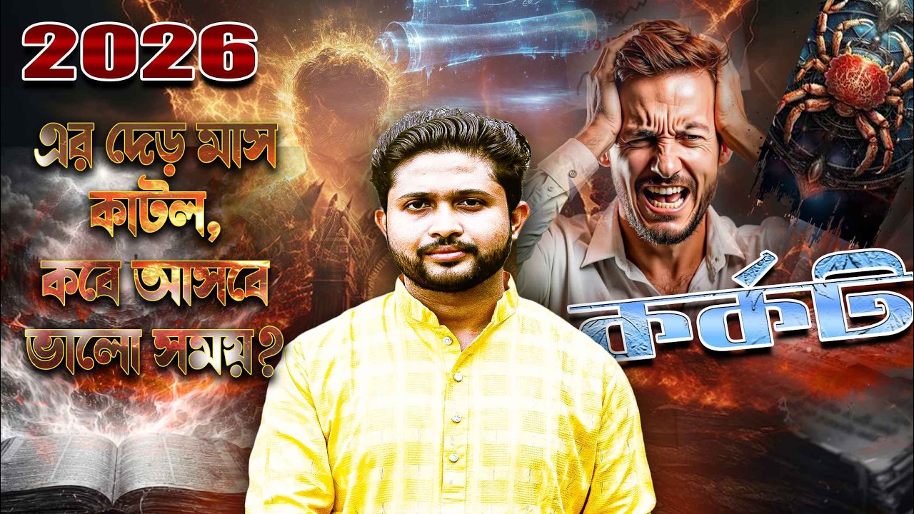 কর্কট 🦀 রাশি। Cancer Sign 🦀 ♋। ২০২৬-এ দেড় মাস কাটল, কবে আসবে ভালো সময়?