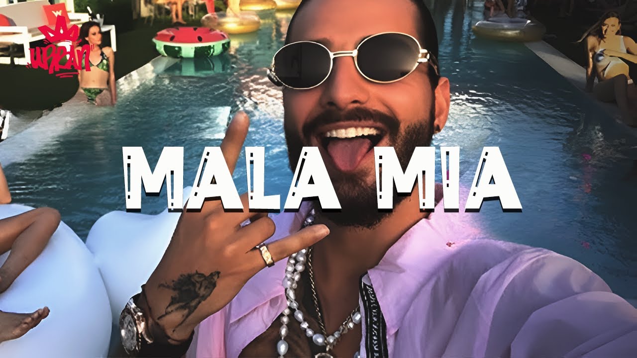 Maluma - Mala M&iacute;a (Letra)
