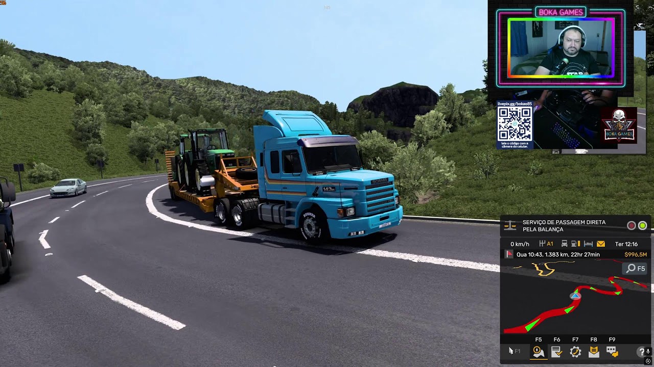 Eurotruck simulator! Mapa RBR