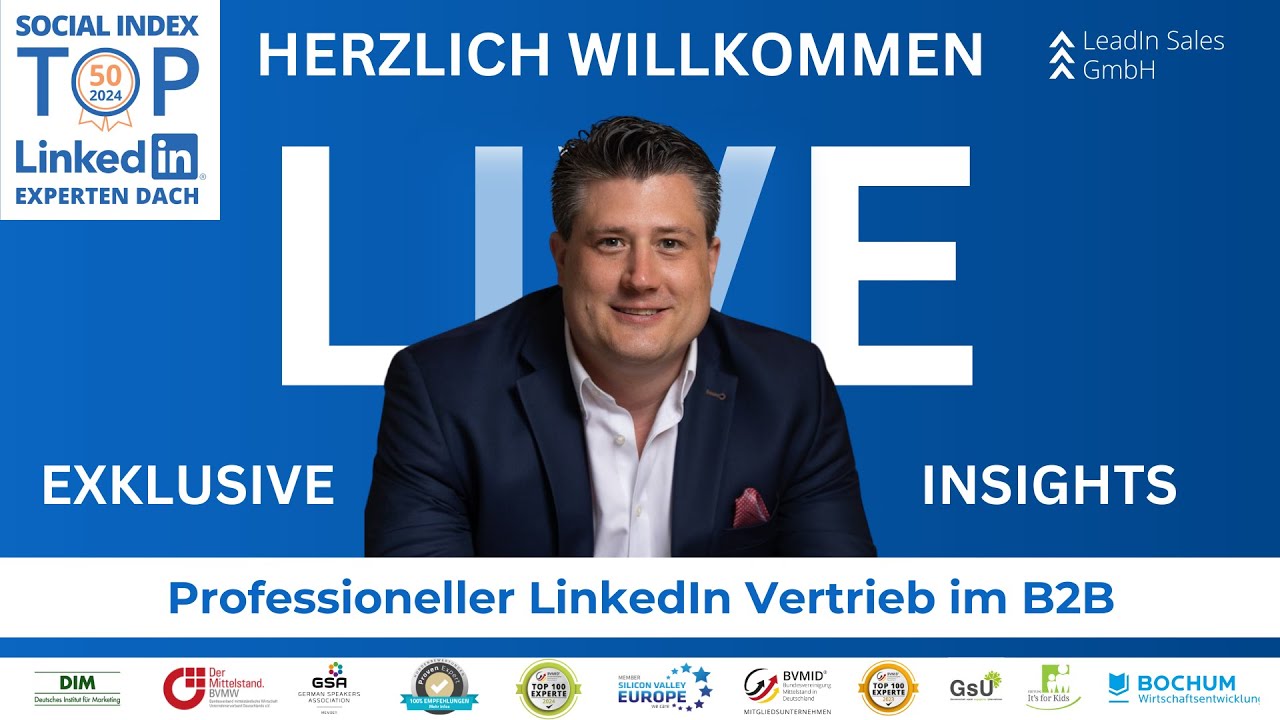 💥LinkedIn B2B Sales 2025! So werden KMU digital sichtbar & gewinnen Kunden