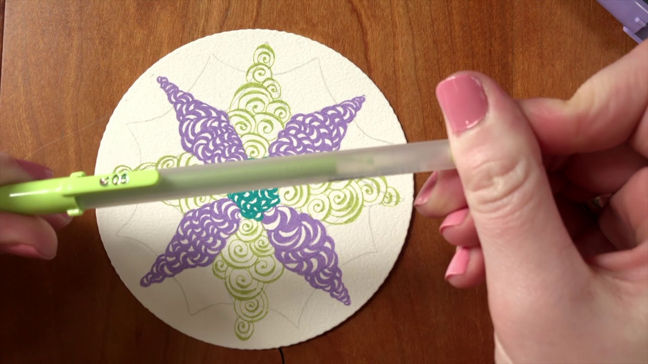 Zentangle Project Pack No. 08 - Day 4