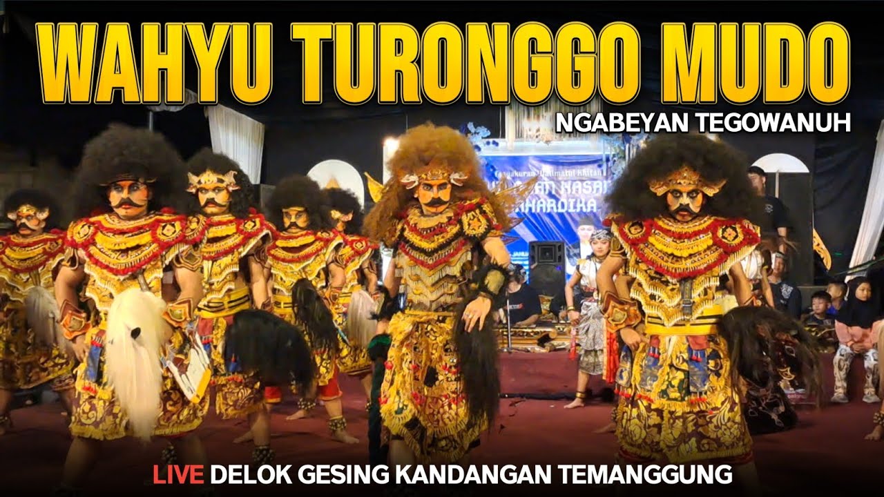 WAHYU TURONGGO MUDO WTM NGABEAN LIVE Delok Gesing Kandangan Temanggung