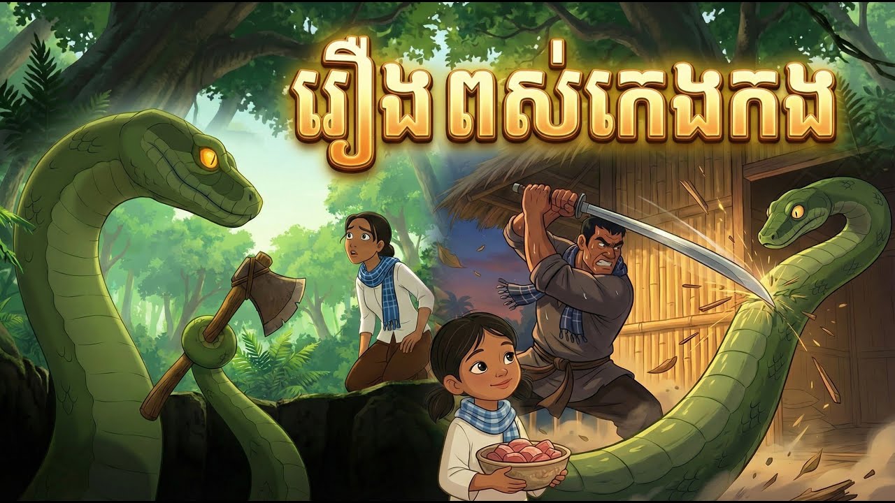 រឿងពស់កេងកង | និទានរឿងខ្មែរ