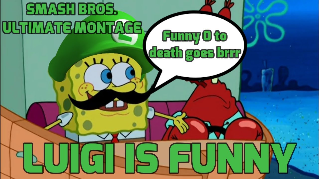 Luigi is Funny- Smash Bros. Ultimate Montage