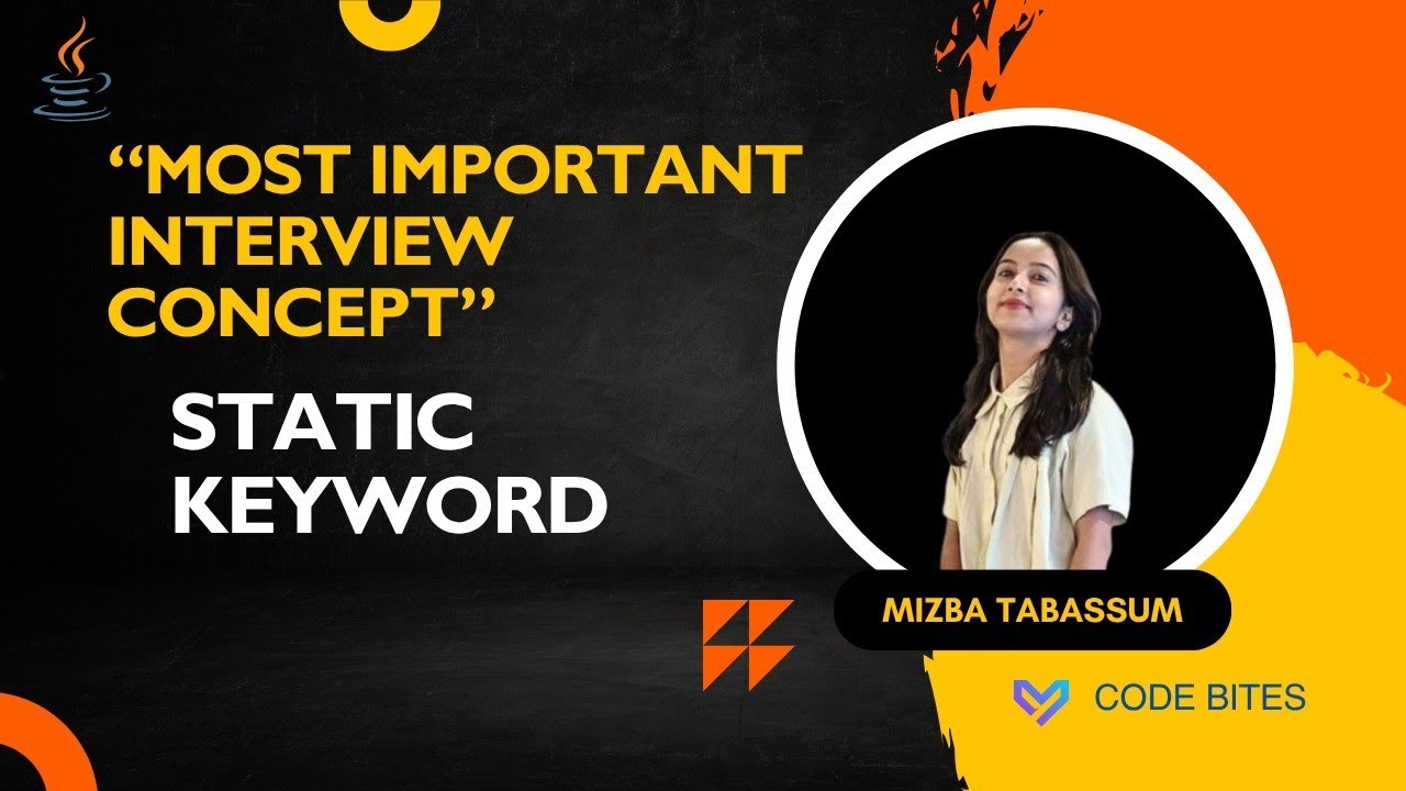 4.Static Keyword in Java 🔥 Quick Explanation for Interviews