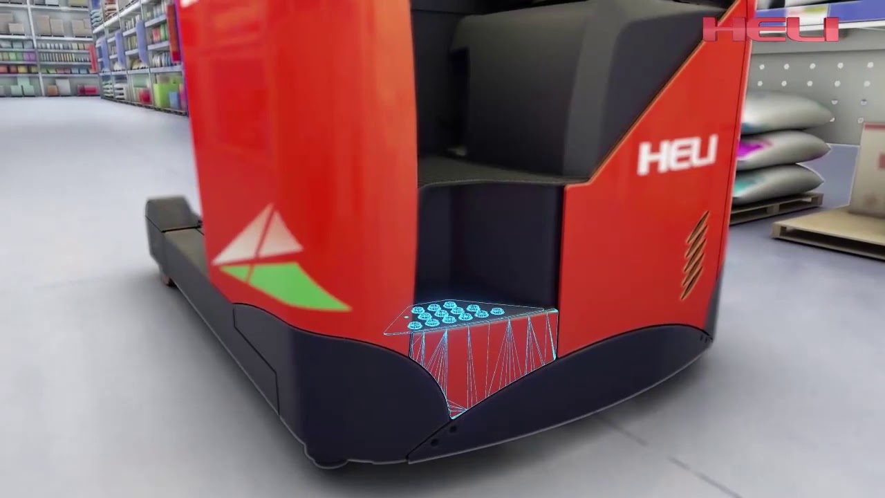 HELI G2 series 1.6-2ton electric sit-down reach truck (short)