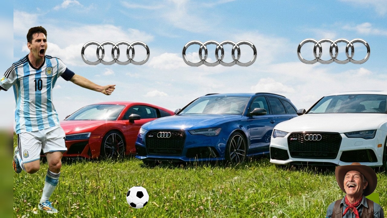 Car review Messi Audi collection | Just for fun, of course