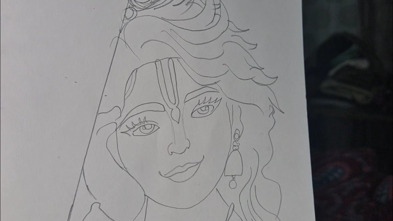 UNIQUE MEET ARTIST  is live , krishna beautiful painting 🙏🏻🙏🏻🥹