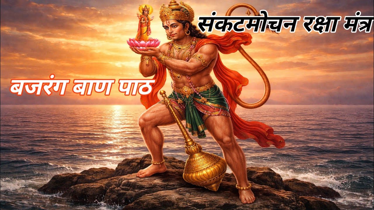 श्री बजरंग बाण पाठ | शक्तिशाली हनुमान मंत्र | संकटमोचन हनुमान स्तोत्र