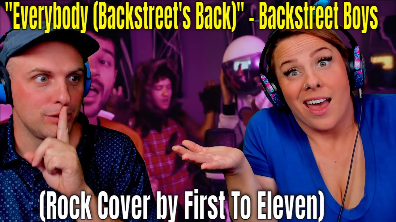 &laquo;Everybody (Backstreet's Back)&raquo; &mdash; Backstreet Boys (рок-кавер First To Eleven) WOLF HUNTERZ REACT