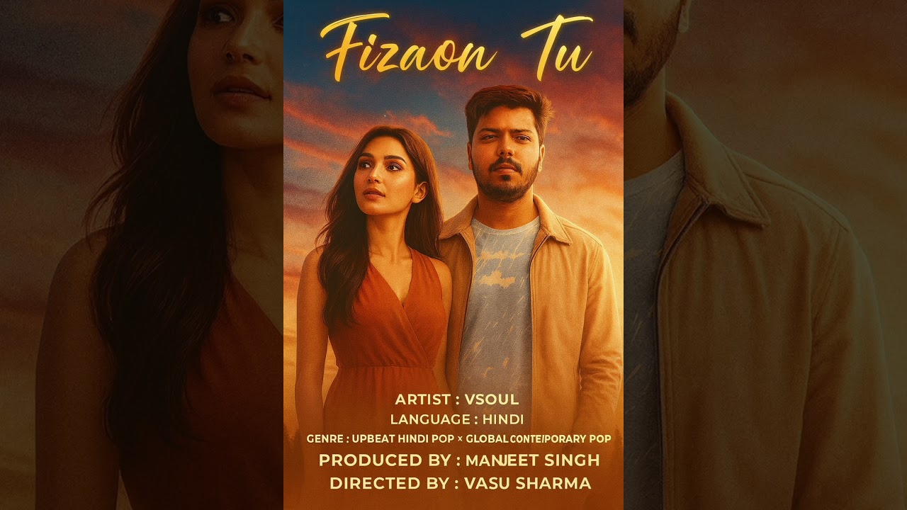 Fizaon Mein Tu ❤️ | VSoul | Most Beautiful Hindi Pop Love Song 2025