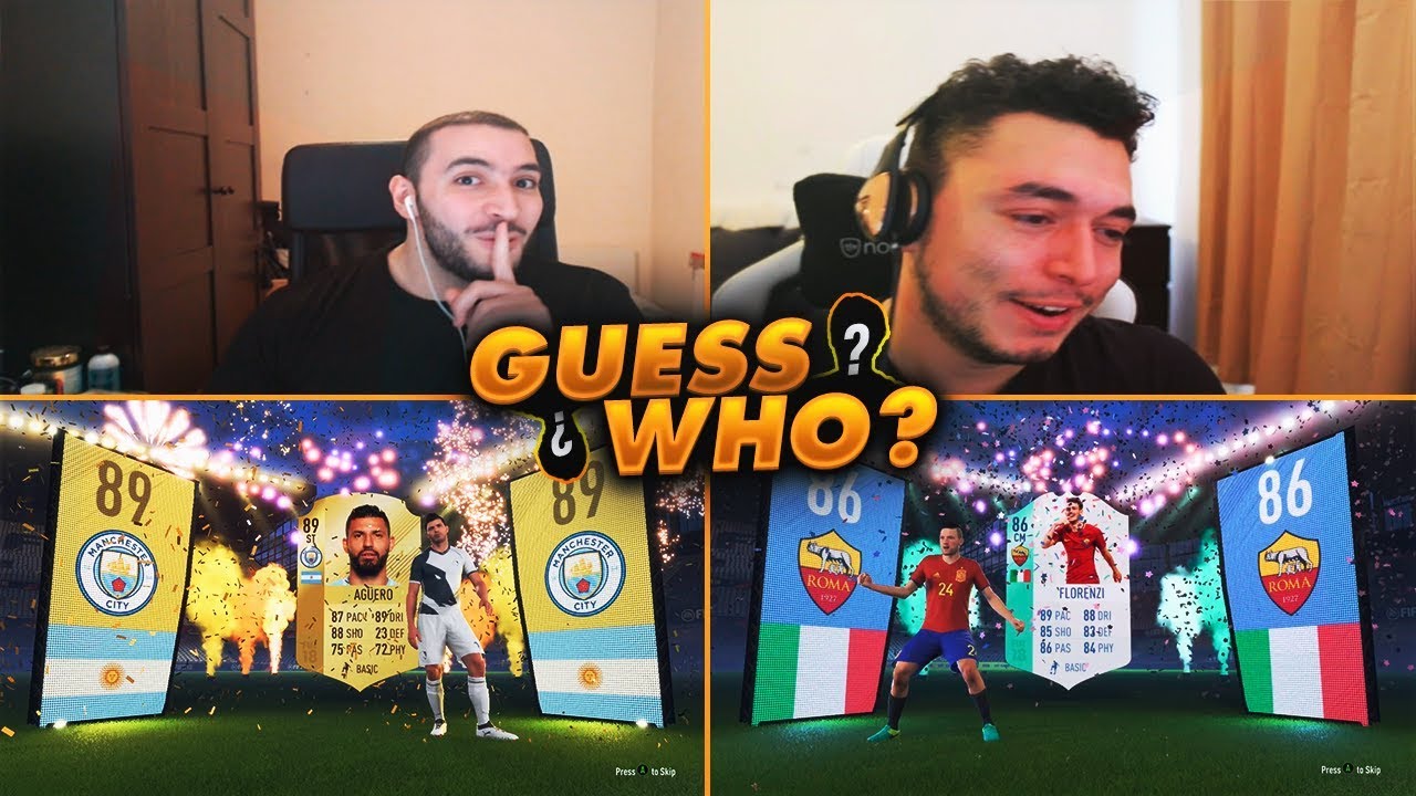 EPIC GUESS WHO PACKS VS OAKELFISH! I PACK AN ICON? FIFA 18 ULTIMATE TEAM