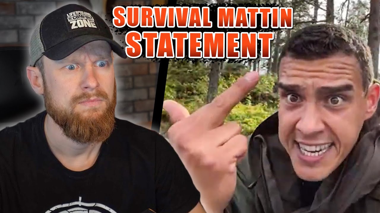 Statement zum Ausraster von Survival Mattin - 7 vs. Wild ist ungerecht?