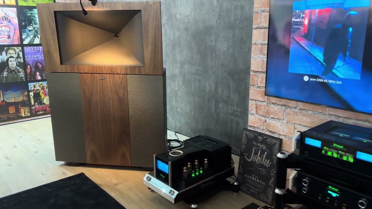 KLIPSCH HORN JUBILEE - MCINTOSH - Обзор выставки HIGH END Audio Show 2023 в Мюнхене
