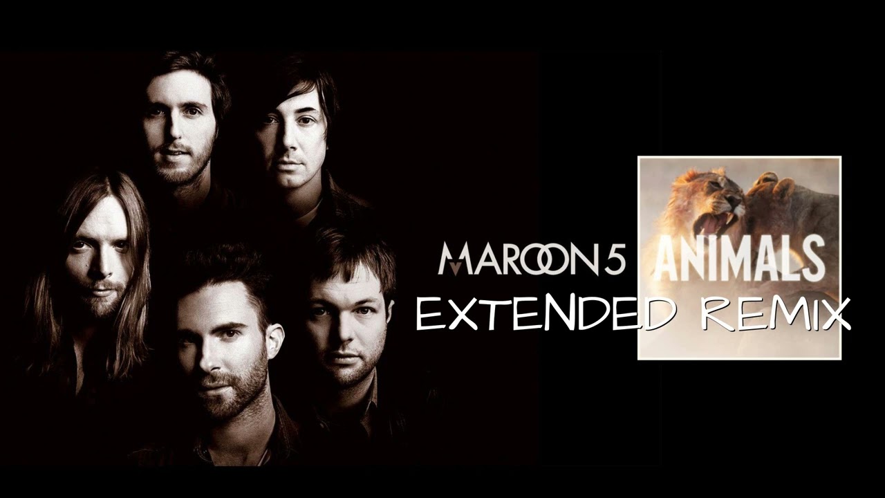 Maroon 5 - Animals [Extended Remix] - Lyrics in cc