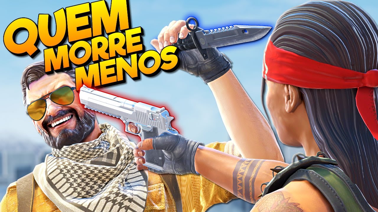 DISPUTA pra ver QUEM morre MENOS!!! 🤣🤣