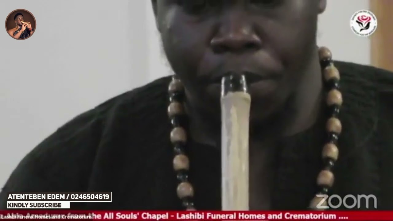 Ashanti funeral Dirge and Songs of grief on Atenteben that will make you cry