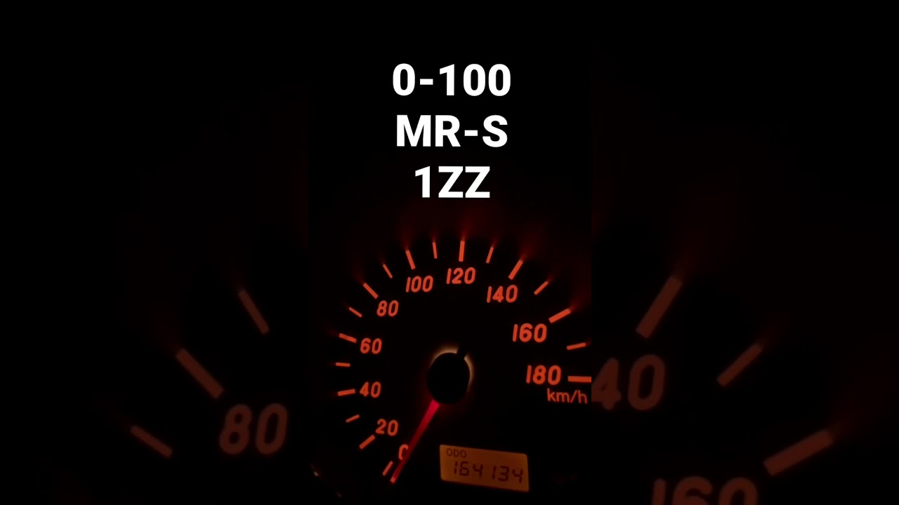 MR-S 0-100 加速 1ZZ-FE #mrs #ZZW30 #オープンカー