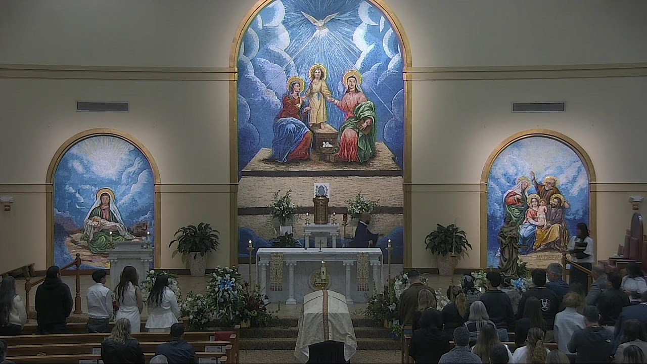 Holy Mass live streamed from St. Ann Catholic Church in Clayton, North Carolina, USA