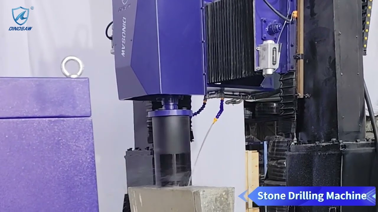 [Dinosaw]Stone Core Drilling Machine : Gantry & Small Stone Driller