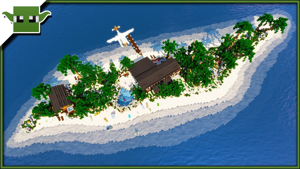 Minecraft Tropical Island - Inspiration Series Showcase /w Keralis