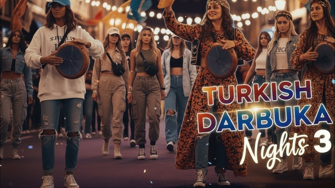 Copyright-Free Turkish Darbuka Nights 3 | VRD BONY MUSIC | Street Dance Party Background Music