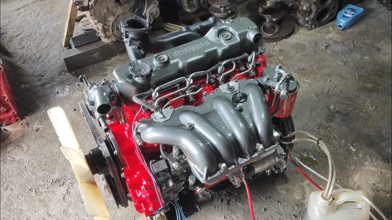 Start engine Mitsubishi Canter PS140 Cobra | Injeksipump industri