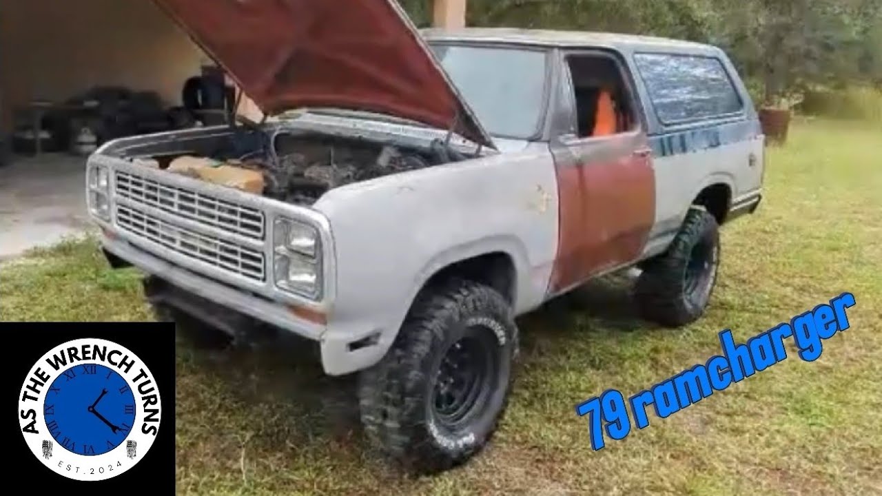 79 ramcharger prep and paint