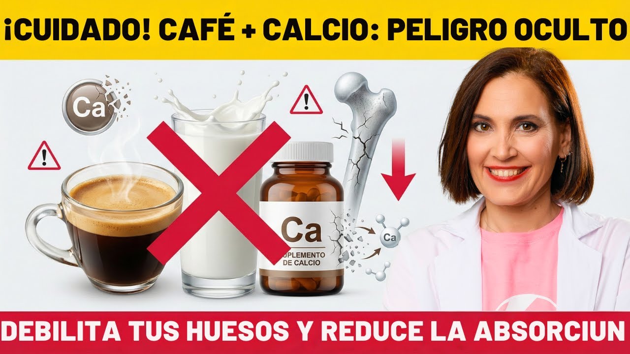 NUNCA Hagas ESTO Después de Tomar Café - Pierdes TODO el Calcio | Boticaria Lucía