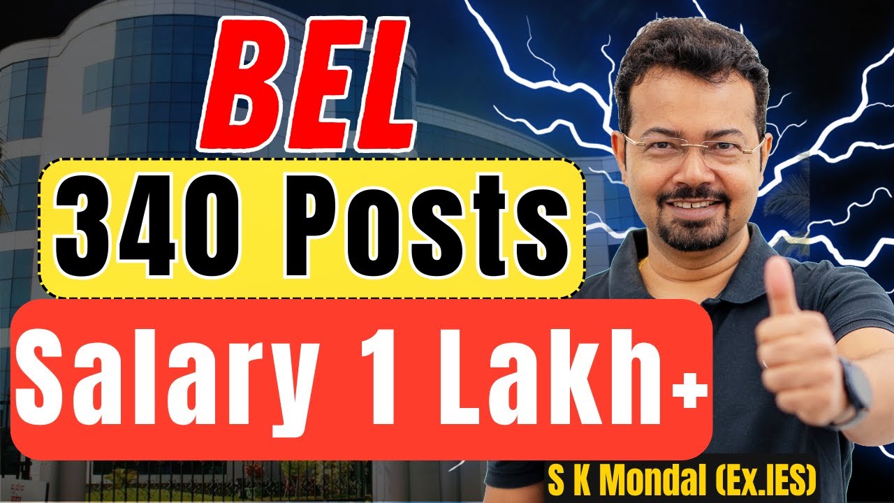 BEL Recruitment 2025 🔥 340+ Posts Without GATE | ₹1 Lakh+ Salary | Apply Online Now