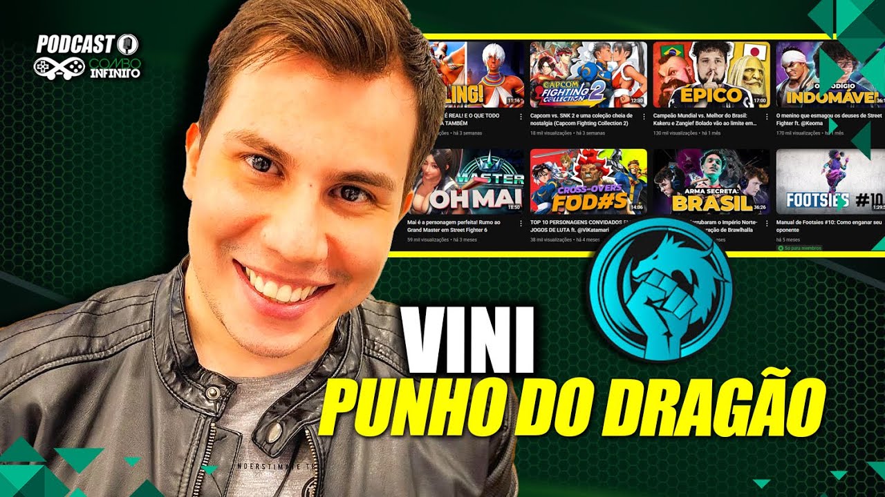 VINI DO PUNHO DO DRAG&Atilde;O - PODCAST DO COMBO!