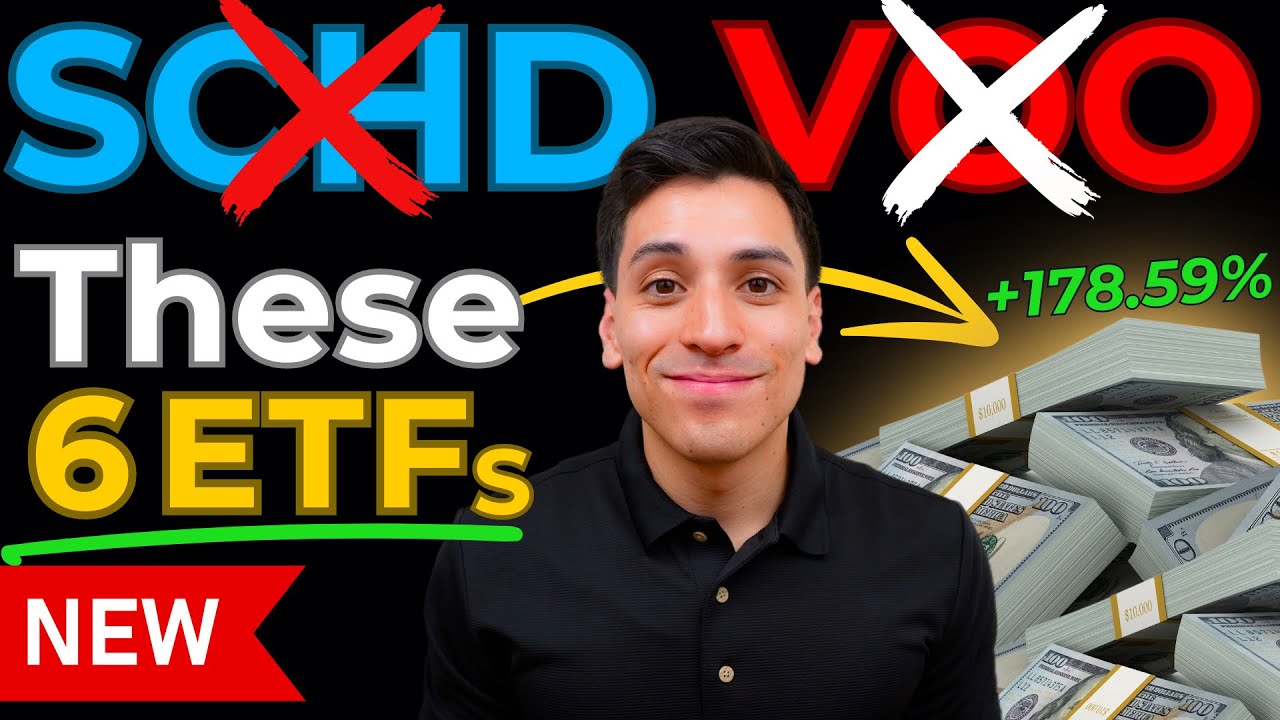 6 Best ETFs That Make You INSANELY RICH (NOT VOO or SCHD)