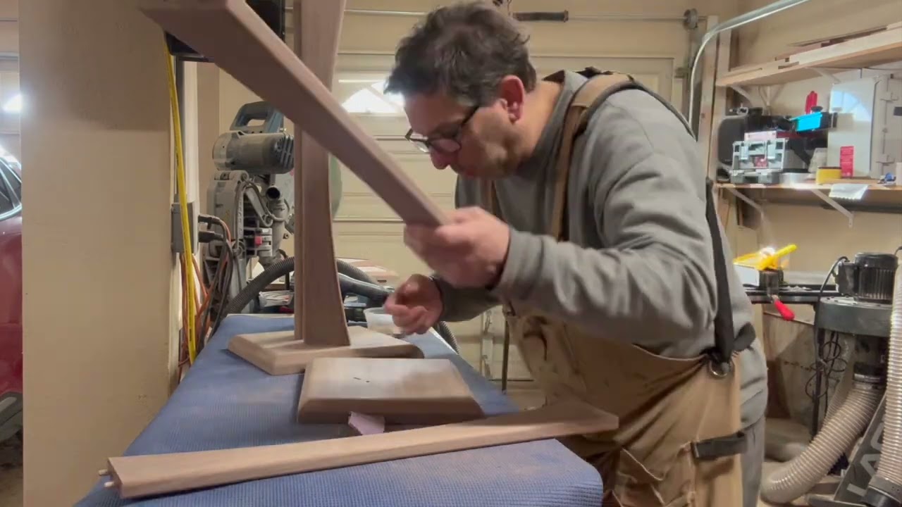 Walnut Speaker Stands Build