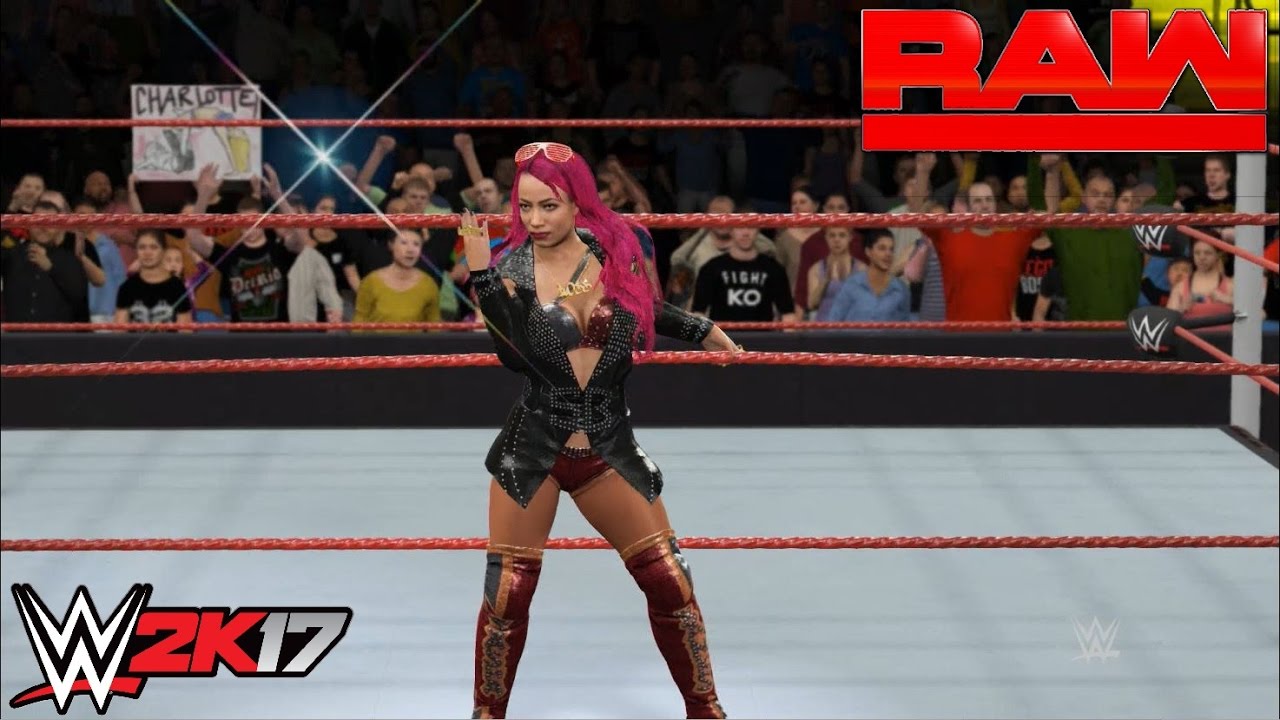 WWE 2k17 - Charlotte vs. Sasha Banks: Women's Championship | PS4 Gameplay
