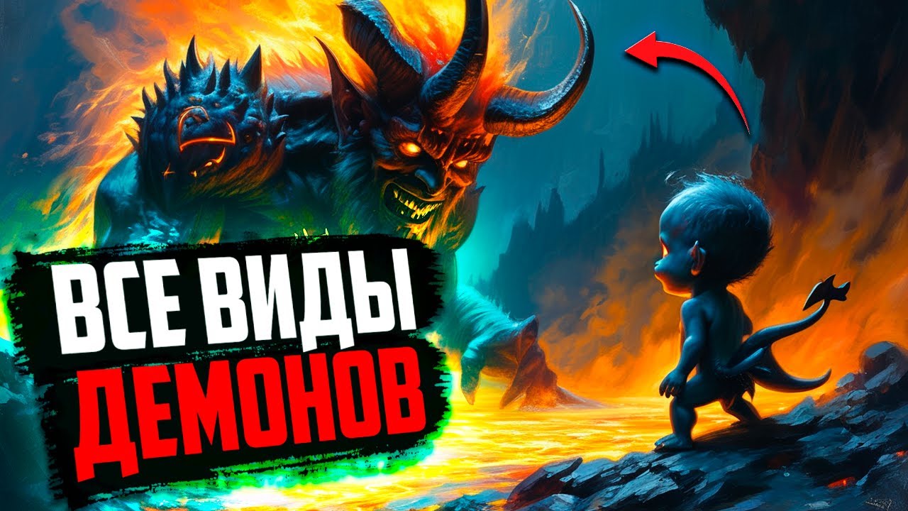 КАК РАСТУТ ДЕМОНЫ В АДУ? ВСЕ ВИДЫ АДСКИХ СУЩЕСТВ