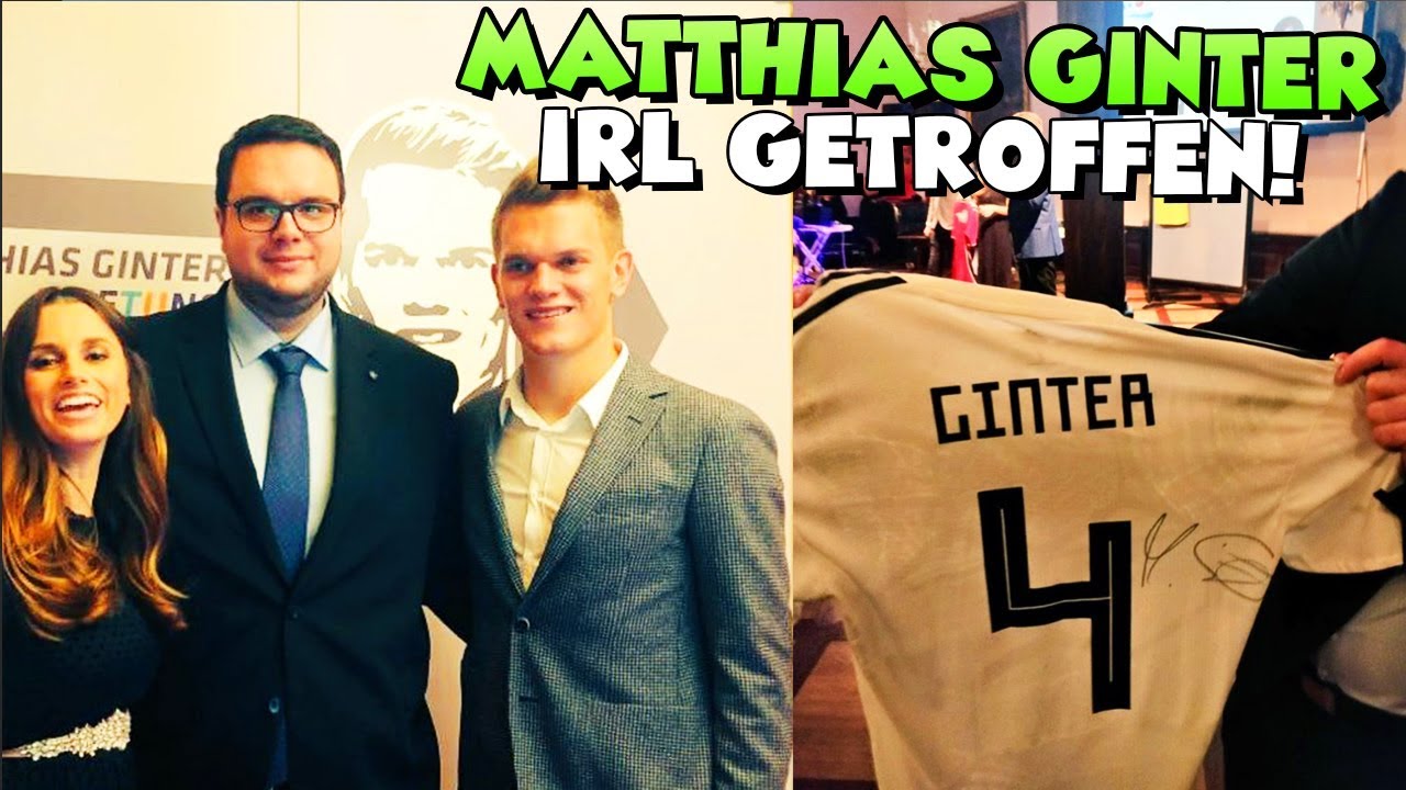 Die beste USP Deutschlands MATZE GINTER IRL getroffen! 😍 Matthias Ginter Stiftungs-Gala 2019
