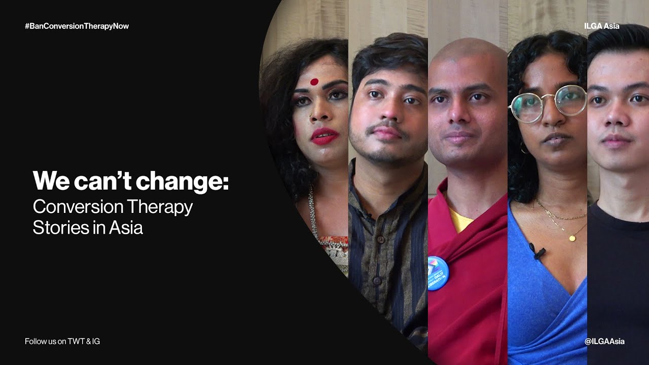 We can't change: Conversion Therapy Stories in Asia