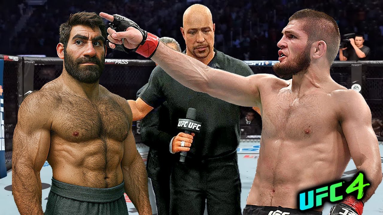Реванш между Форестером Людовиком и Хабибом Нурмагомедовым (EA Sports UFC 4).