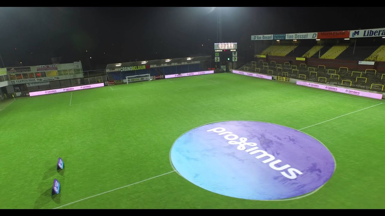 Het Herman Vanderpoortenstadion door de ogen van Aetos Drones
