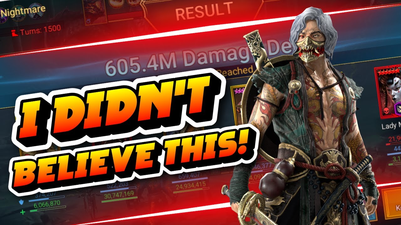This Shocked me on the Test Server with Toshiro!!  Raid: Shadow Legends