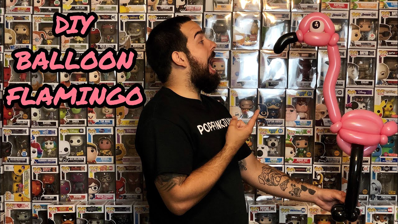 Balloon Animals & Balloon Characters | DIY Flamingo Balloon