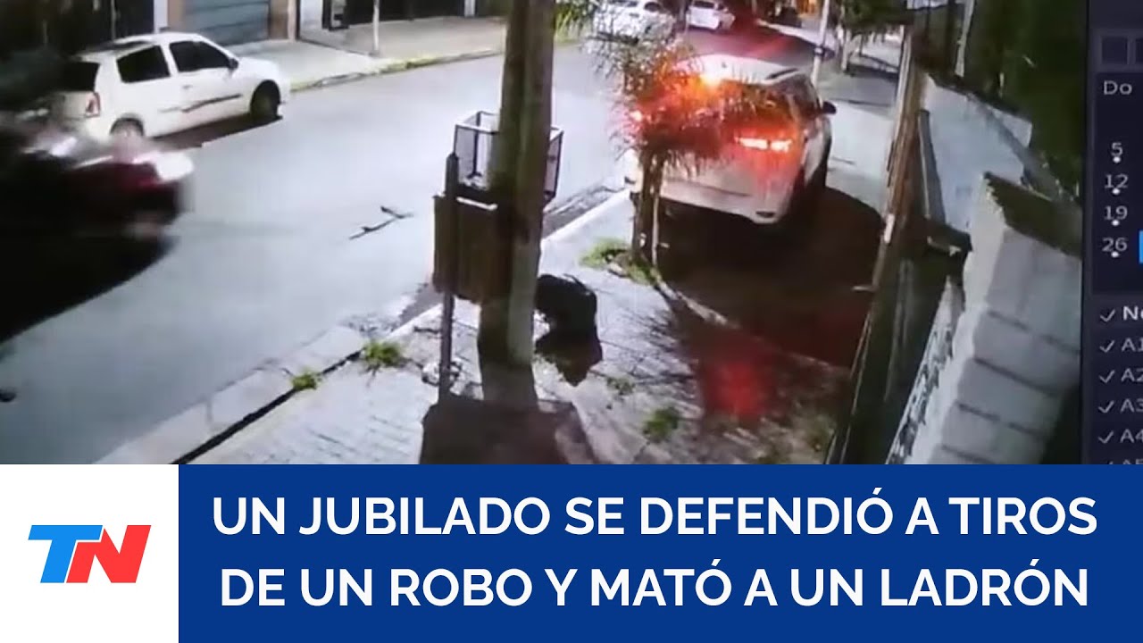 VILLA MADERO: un jubilado se defendió a tiros de un robo y mató a un ladrón de 15 años