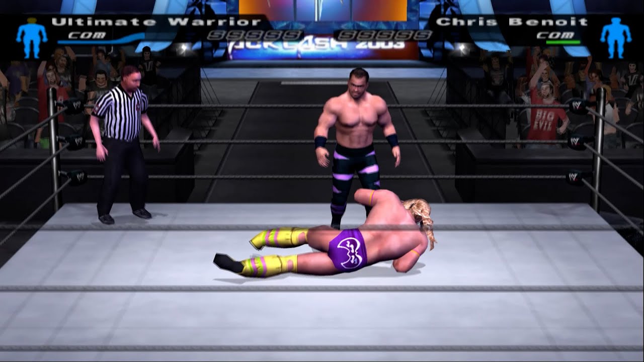 HCTP | Ultimate Warrior Vs Chris Benoit | Single Match | Walkthrough Gameplay