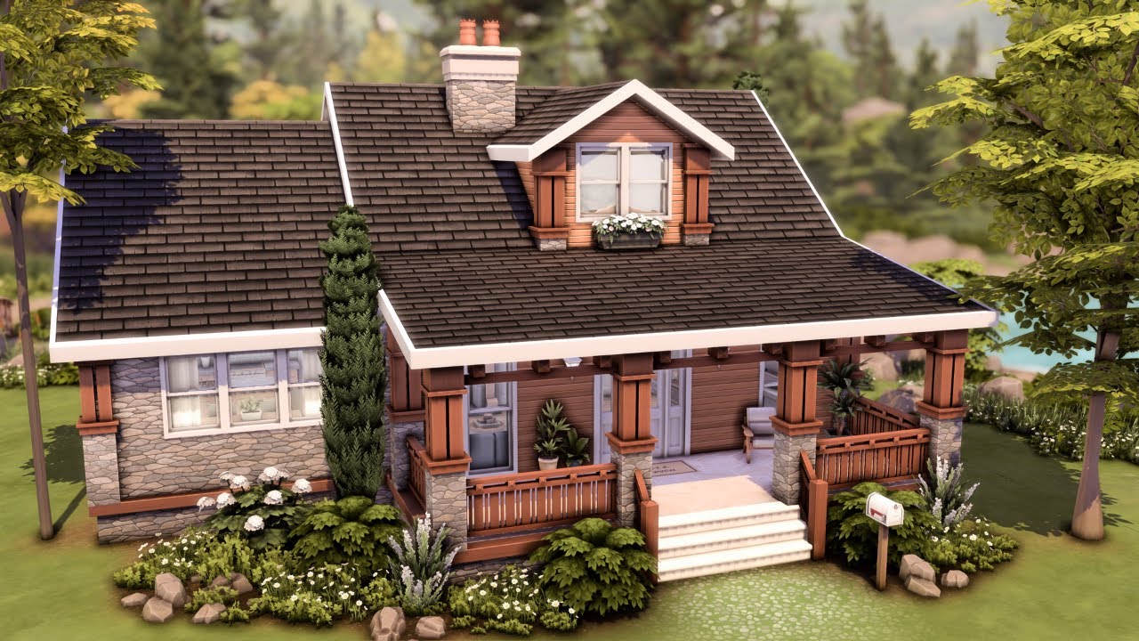 Comfy Copperdale Home 🏡 The Sims 4 Speed Build | No CC
