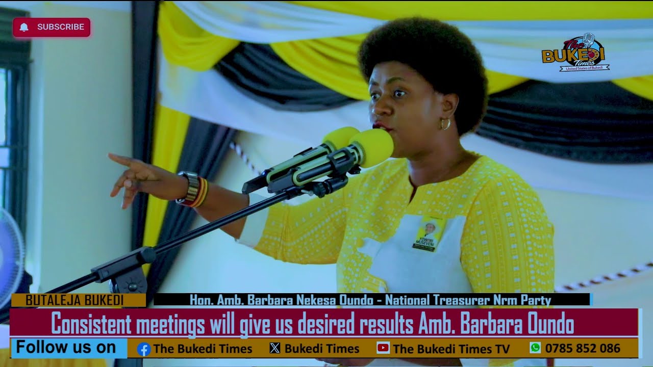 BUTALEJA; AMB. Barbara Nekesa urges Bukedi leaders to lobby for enablers of Development.