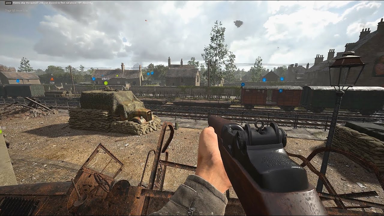 Hell Let Loose  -  Mortain Warfare  -  58 kills  |  M1 Garand Precision